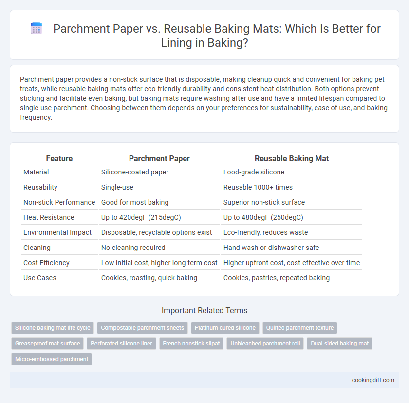 Parchment Paper vs. Reusable Baking Mats: Which Is Better for Lining in Baking?