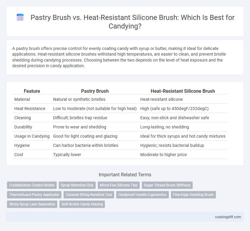Pastry Brush vs. Heat-Resistant Silicone Brush: Which Is Best for Candying?