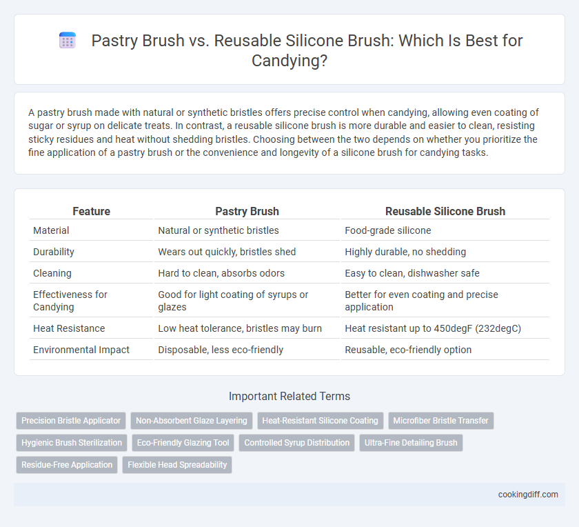 Pastry Brush vs. Reusable Silicone Brush: Which Is Best for Candying?