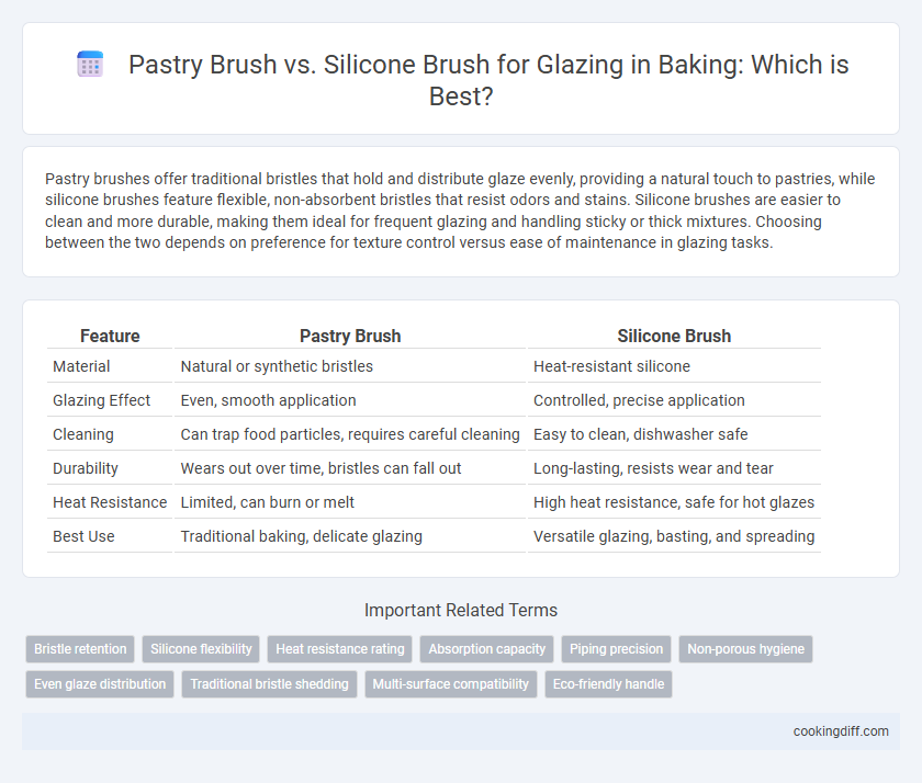 Pastry Brush vs. Silicone Brush for Glazing in Baking: Which is Best?