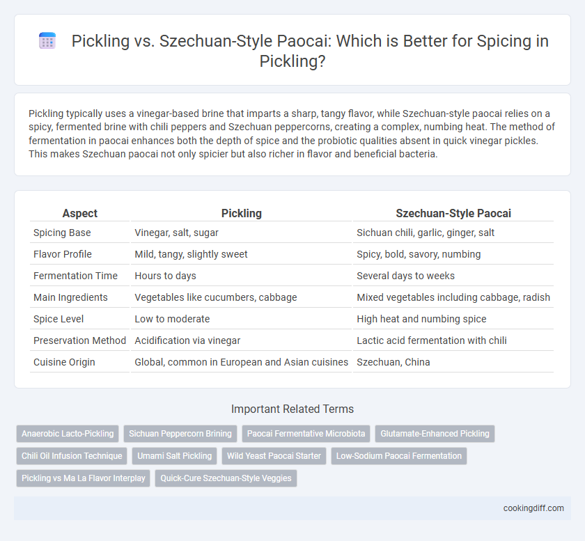 Pickling vs. Szechuan-Style Paocai: Which is Better for Spicing in Pickling?