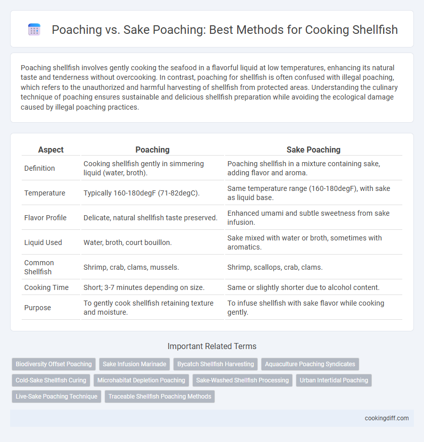 Poaching vs. Sake Poaching: Best Methods for Cooking Shellfish