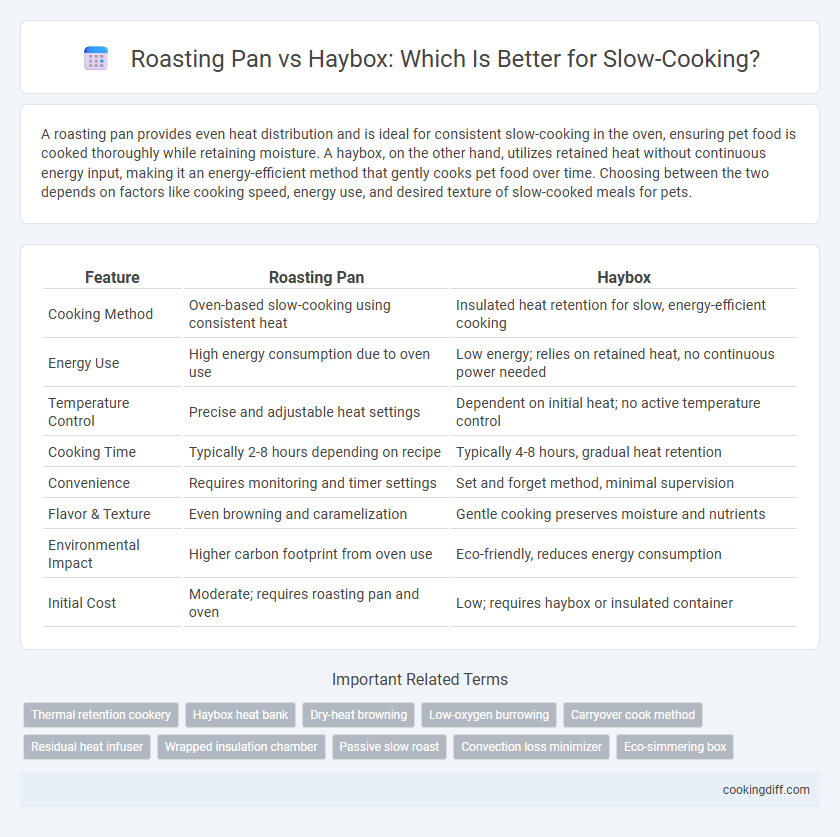 Roasting Pan vs Haybox: Which Is Better for Slow-Cooking?