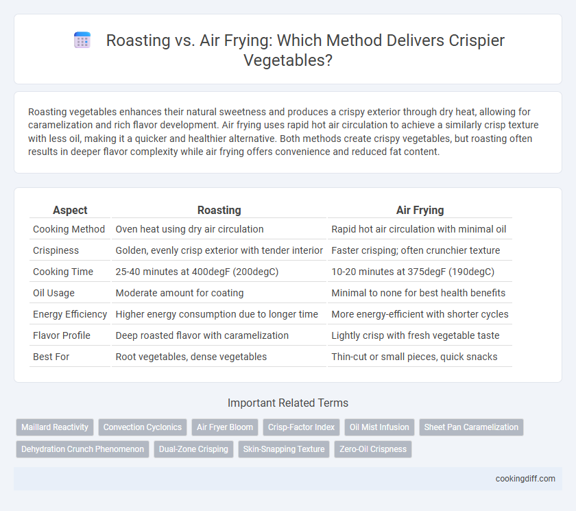 Roasting vs. Air Frying: Which Method Delivers Crispier Vegetables?