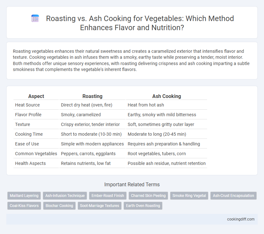 Roasting vs. Ash Cooking for Vegetables: Which Method Enhances Flavor and Nutrition?