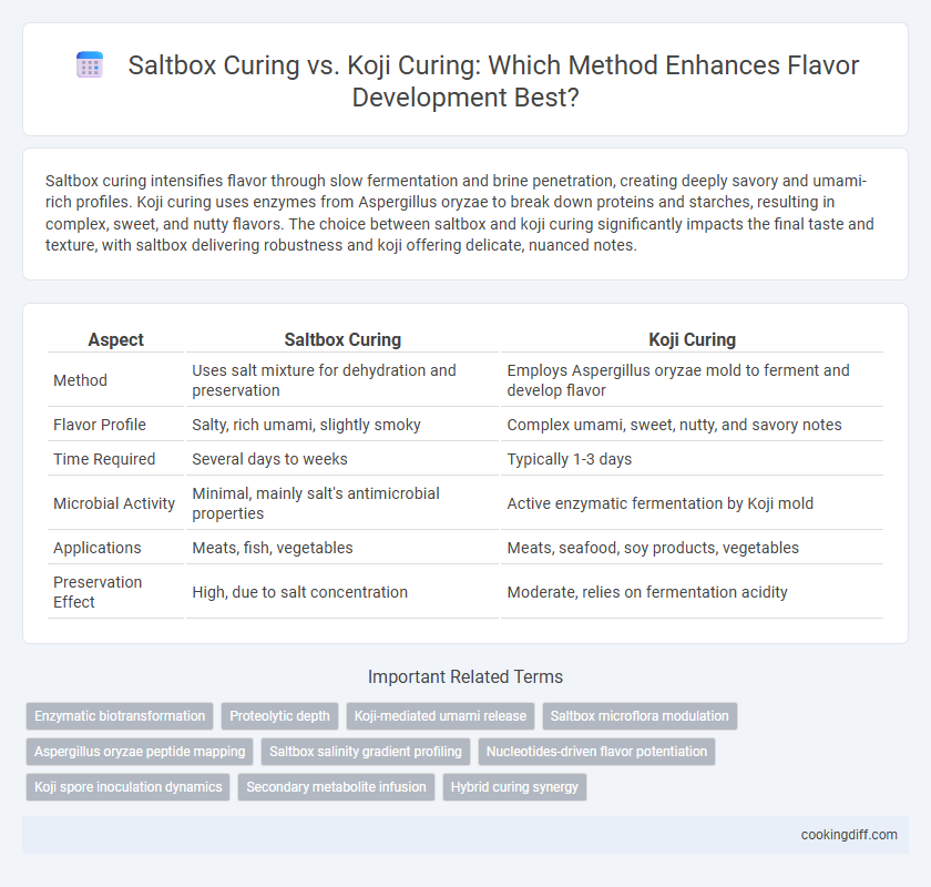 Saltbox Curing vs. Koji Curing: Which Method Enhances Flavor Development Best?