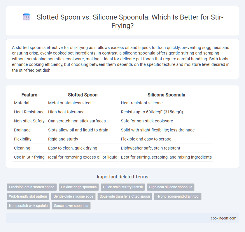 Slotted Spoon vs. Silicone Spoonula: Which Is Better for Stir-Frying?