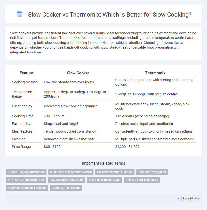Slow Cooker vs Thermomix: Which Is Better for Slow-Cooking?