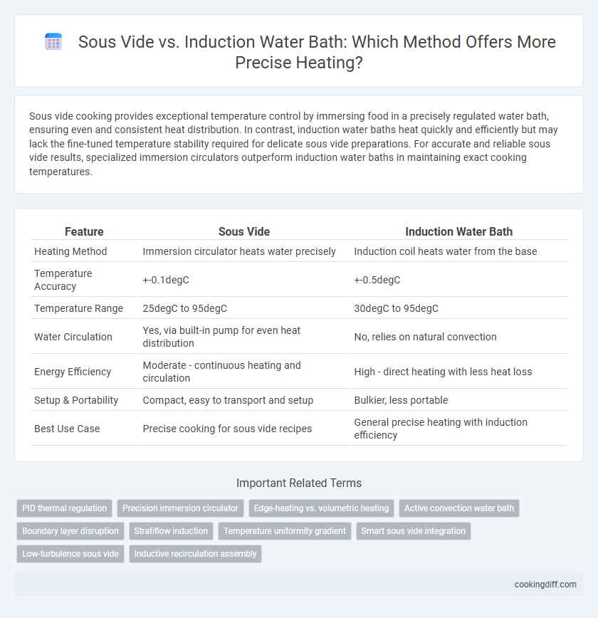 Sous Vide vs. Induction Water Bath: Which Method Offers More Precise Heating?