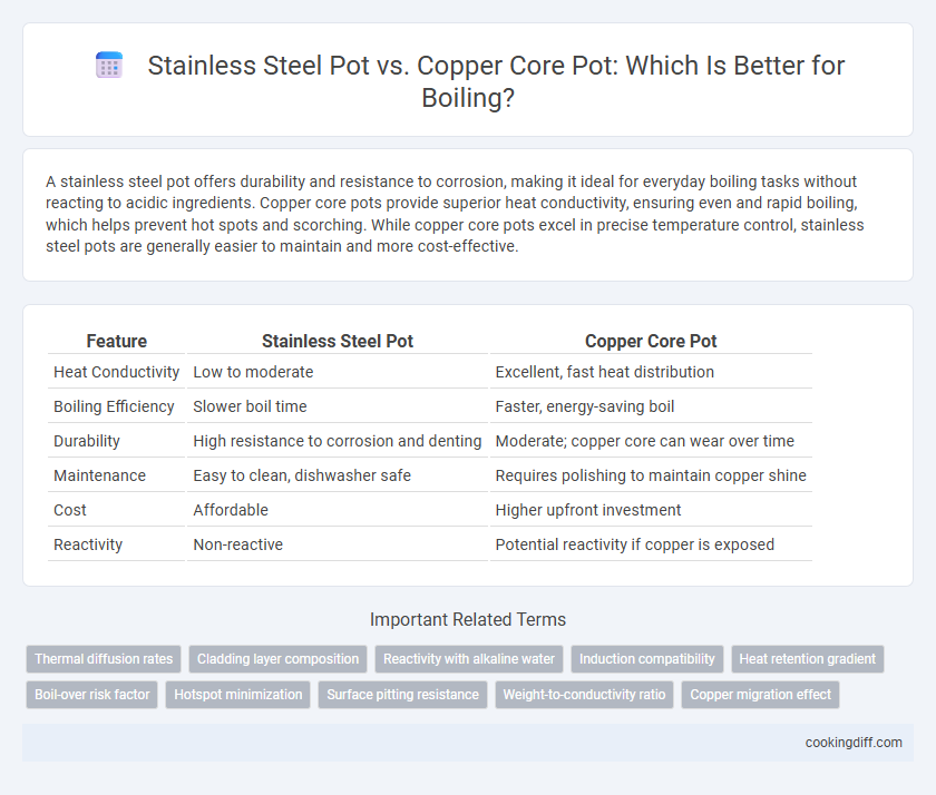 Stainless Steel Pot vs. Copper Core Pot: Which Is Better for Boiling?