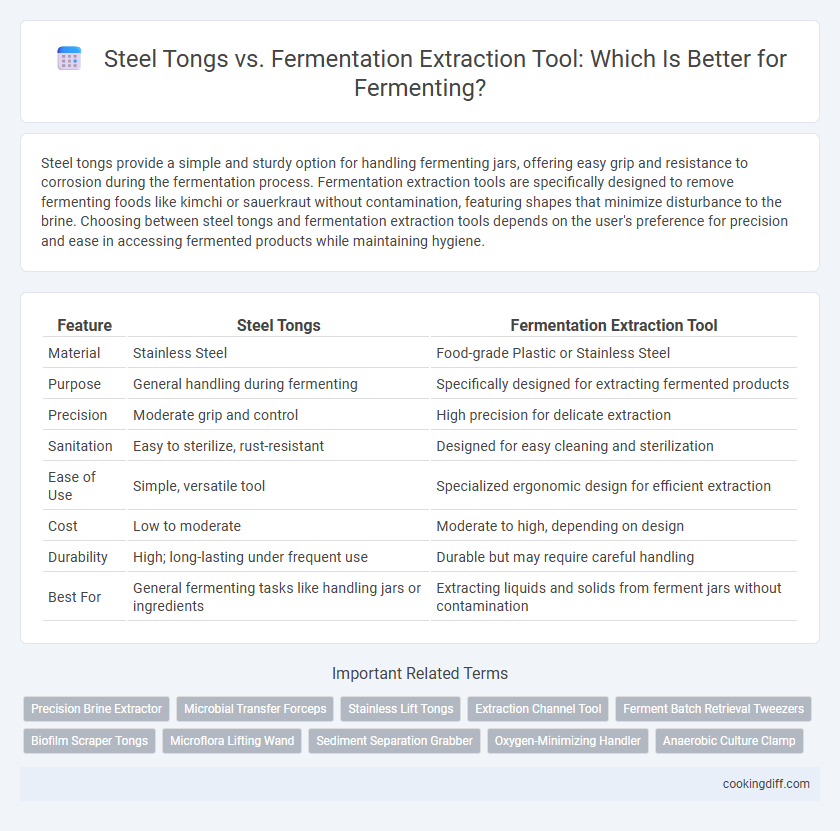 Steel Tongs vs. Fermentation Extraction Tool: Which Is Better for Fermenting?