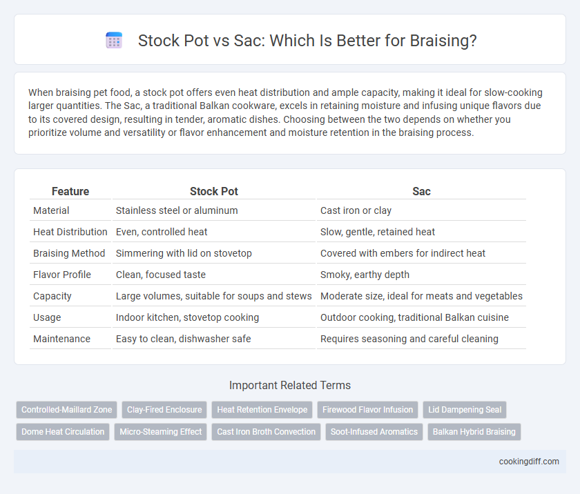Stock Pot vs Sac: Which Is Better for Braising?