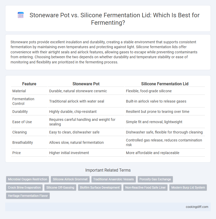 Stoneware Pot vs. Silicone Fermentation Lid: Which Is Best for Fermenting?