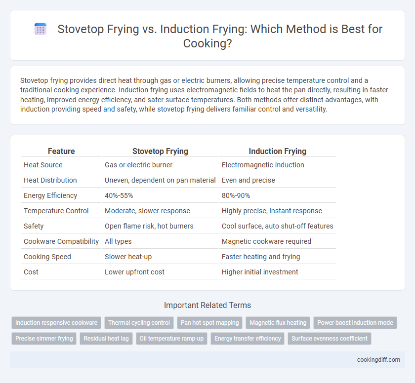 Stovetop Frying vs. Induction Frying: Which Method is Best for Cooking?