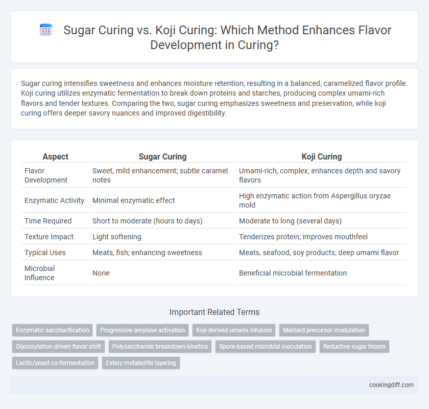 Sugar Curing vs. Koji Curing: Which Method Enhances Flavor Development in Curing?