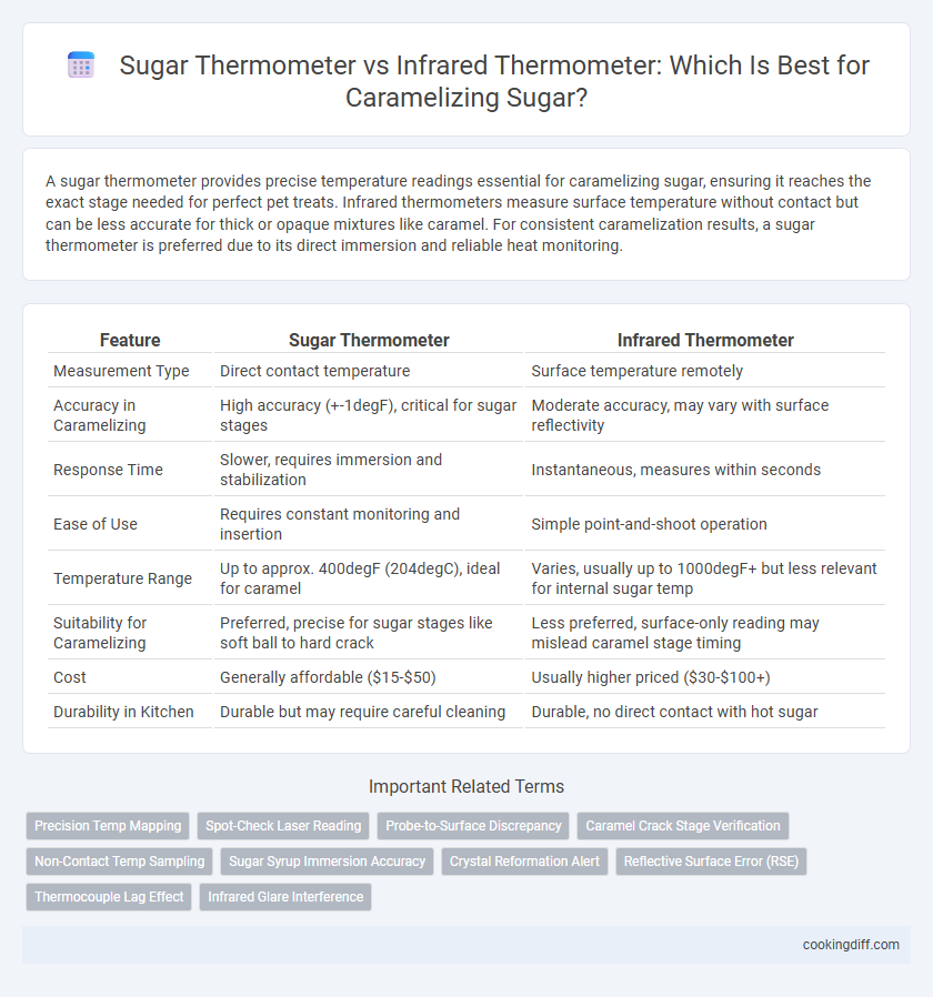 Sugar Thermometer vs Infrared Thermometer: Which Is Best for Caramelizing Sugar?