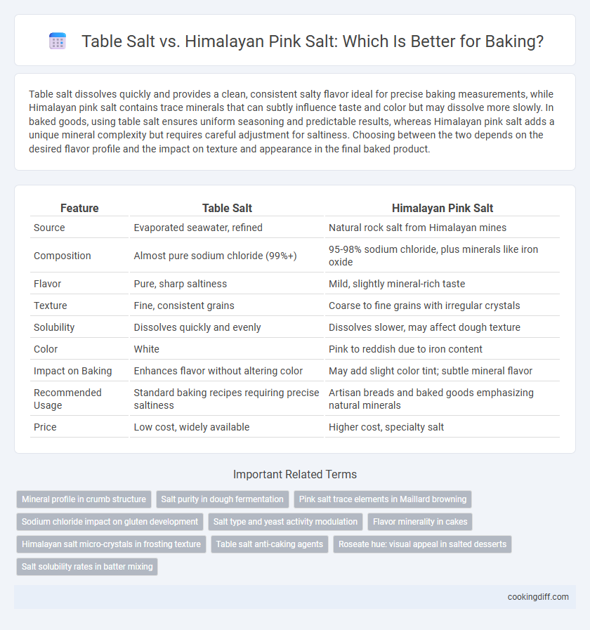 Table Salt vs. Himalayan Pink Salt: Which Is Better for Baking?