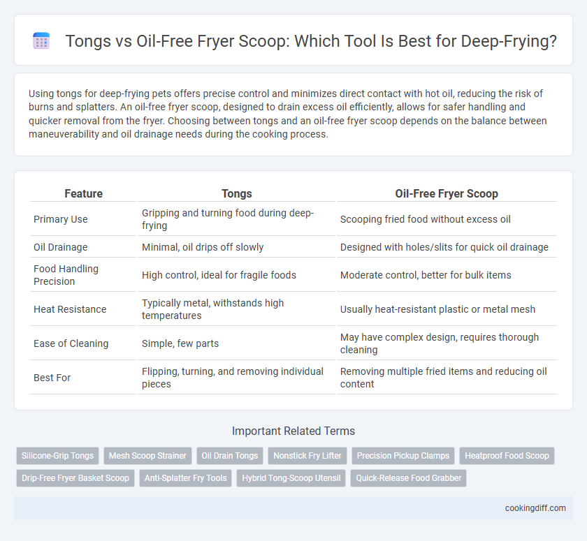 Tongs vs Oil-Free Fryer Scoop: Which Tool Is Best for Deep-Frying?
