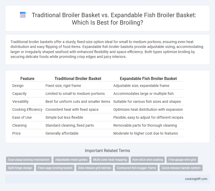 Traditional Broiler Basket vs. Expandable Fish Broiler Basket: Which Is Best for Broiling?