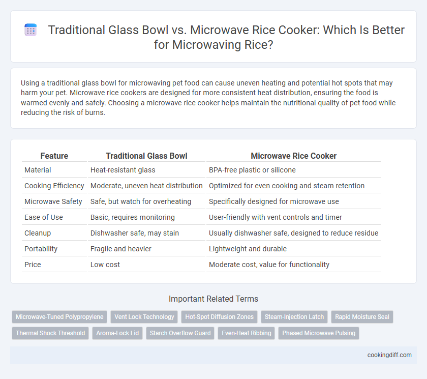 Traditional Glass Bowl vs. Microwave Rice Cooker: Which Is Better for Microwaving Rice?