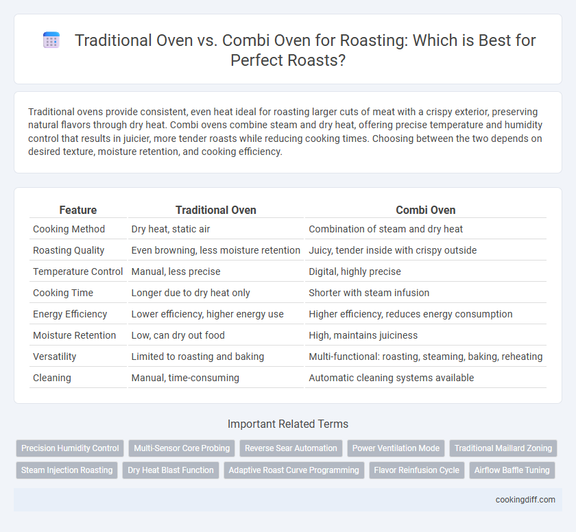 Traditional Oven vs. Combi Oven for Roasting: Which is Best for Perfect Roasts?