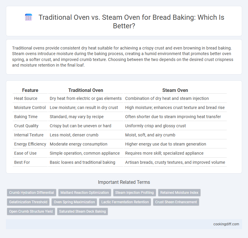 Traditional Oven vs. Steam Oven for Bread Baking: Which Is Better?