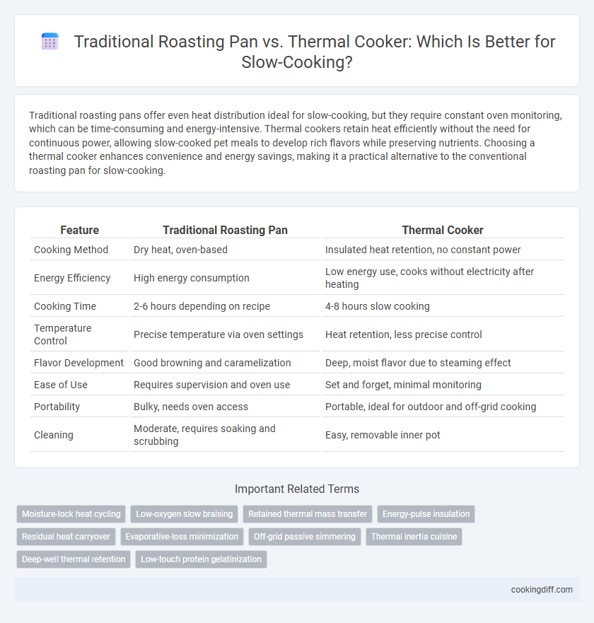 Traditional Roasting Pan vs. Thermal Cooker: Which Is Better for Slow-Cooking?