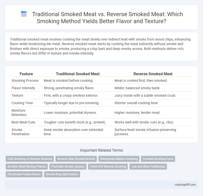 Traditional Smoked Meat vs. Reverse Smoked Meat: Which Smoking Method Yields Better Flavor and Texture?
