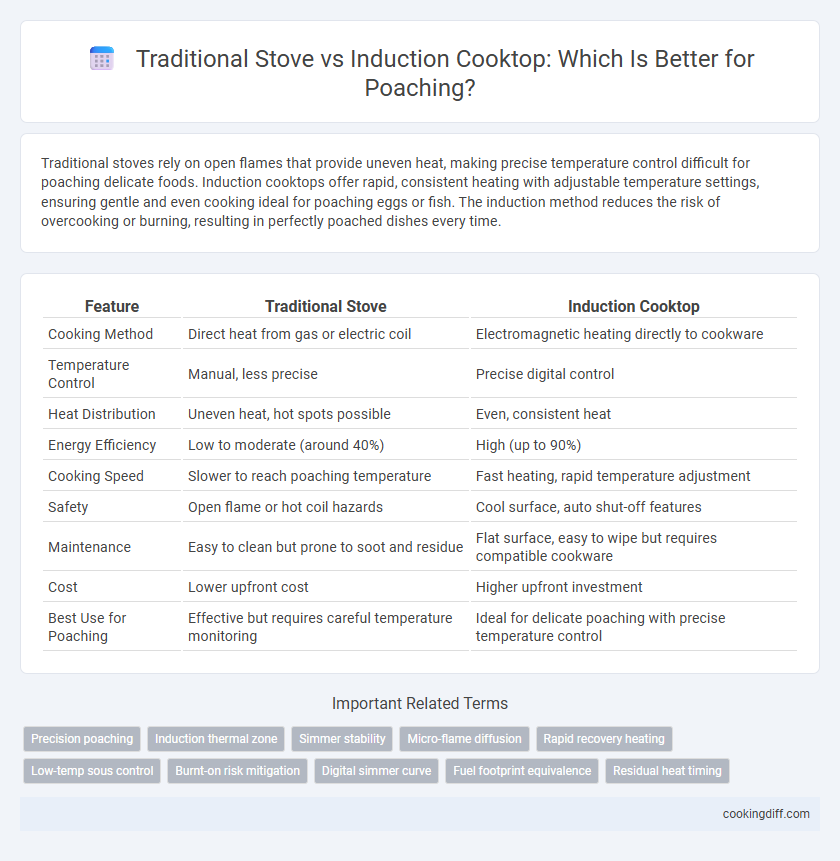 Traditional Stove vs Induction Cooktop: Which Is Better for Poaching?