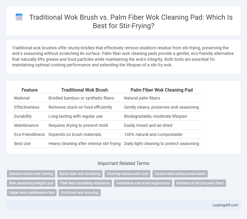 Traditional Wok Brush vs. Palm Fiber Wok Cleaning Pad: Which Is Best for Stir-Frying?