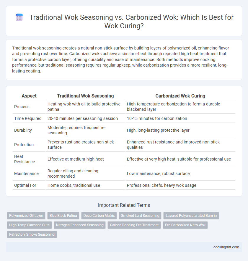 Traditional Wok Seasoning vs. Carbonized Wok: Which Is Best for Wok Curing?