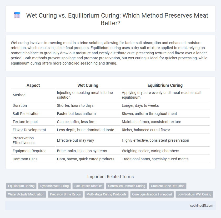 Wet Curing vs. Equilibrium Curing: Which Method Preserves Meat Better?