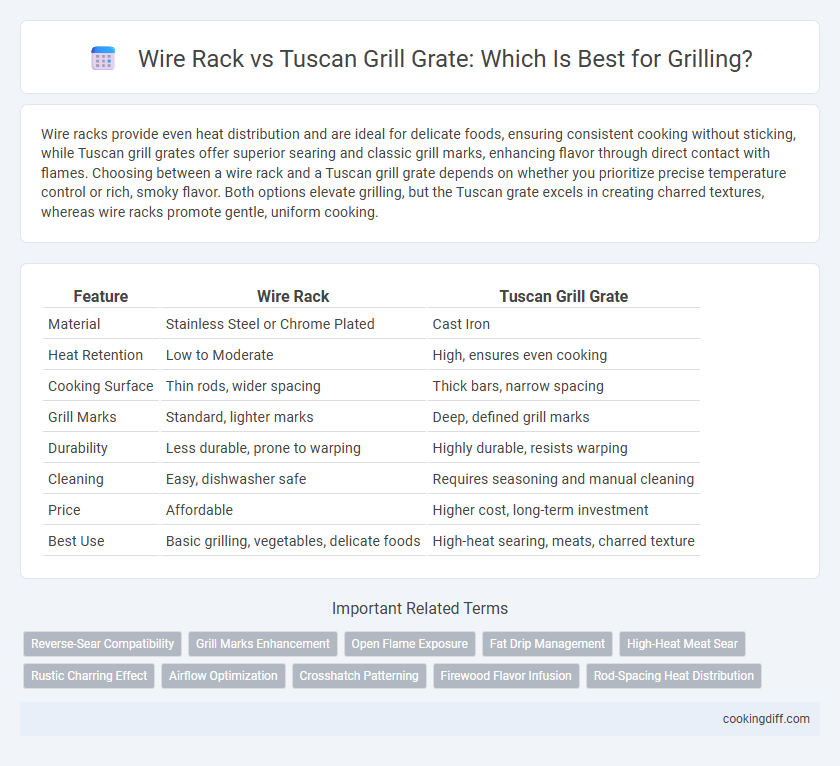 Wire Rack vs Tuscan Grill Grate: Which Is Best for Grilling?