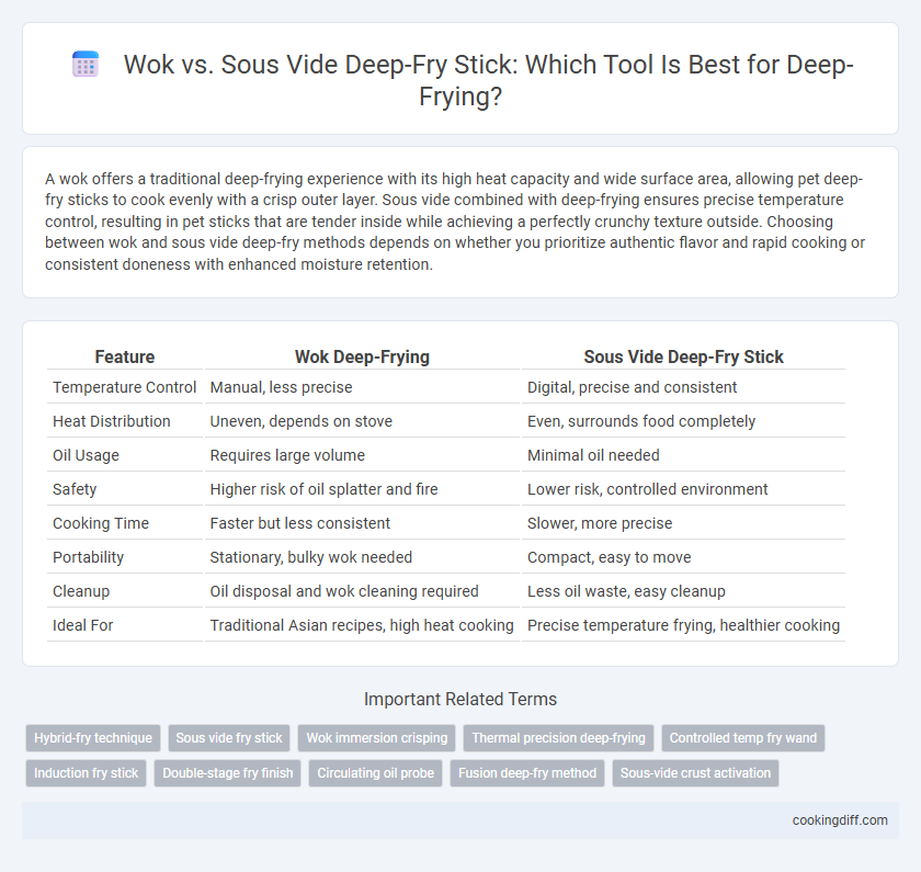 Wok vs. Sous Vide Deep-Fry Stick: Which Tool Is Best for Deep-Frying?