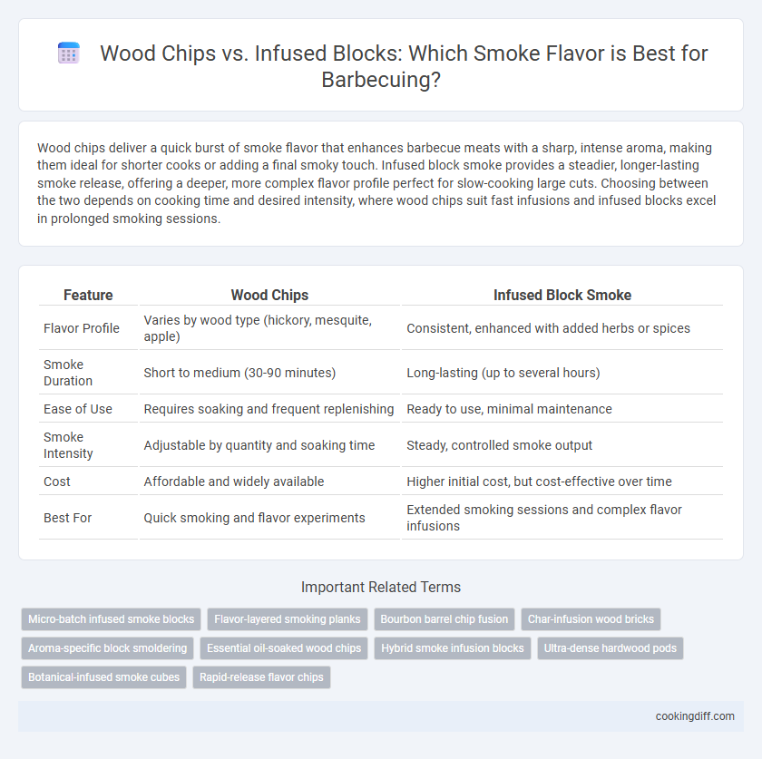 Wood Chips vs. Infused Blocks: Which Smoke Flavor is Best for Barbecuing?