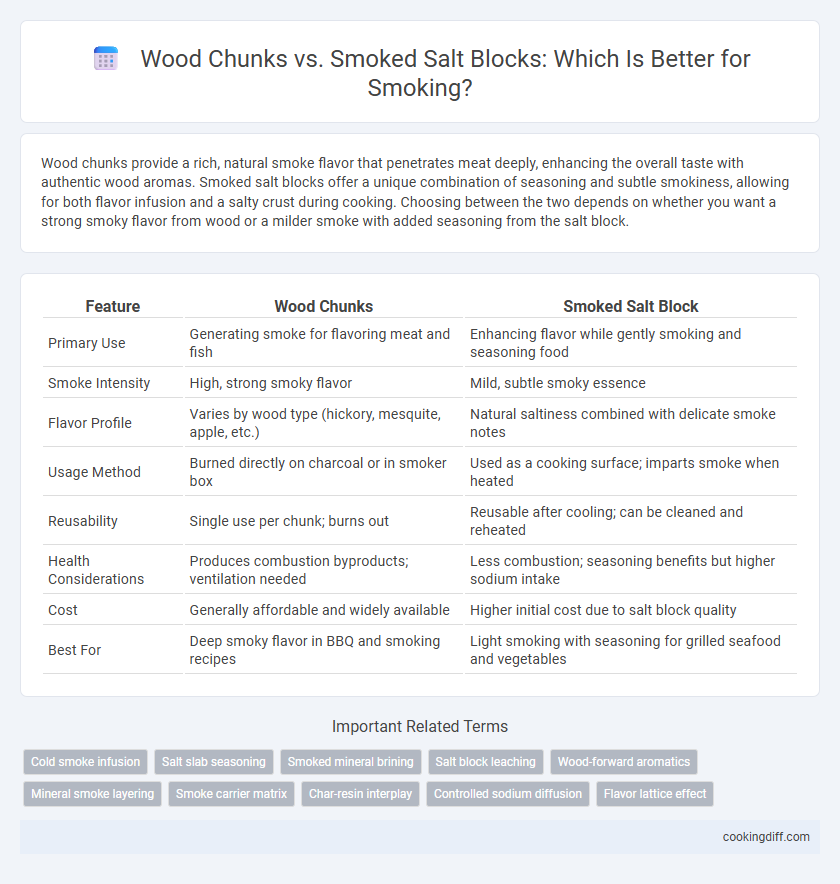 Wood Chunks vs. Smoked Salt Blocks: Which Is Better for Smoking?