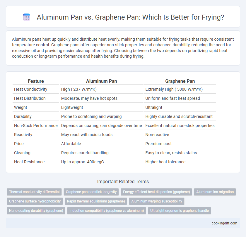Aluminum Pan vs. Graphene Pan: Which Is Better for Frying?