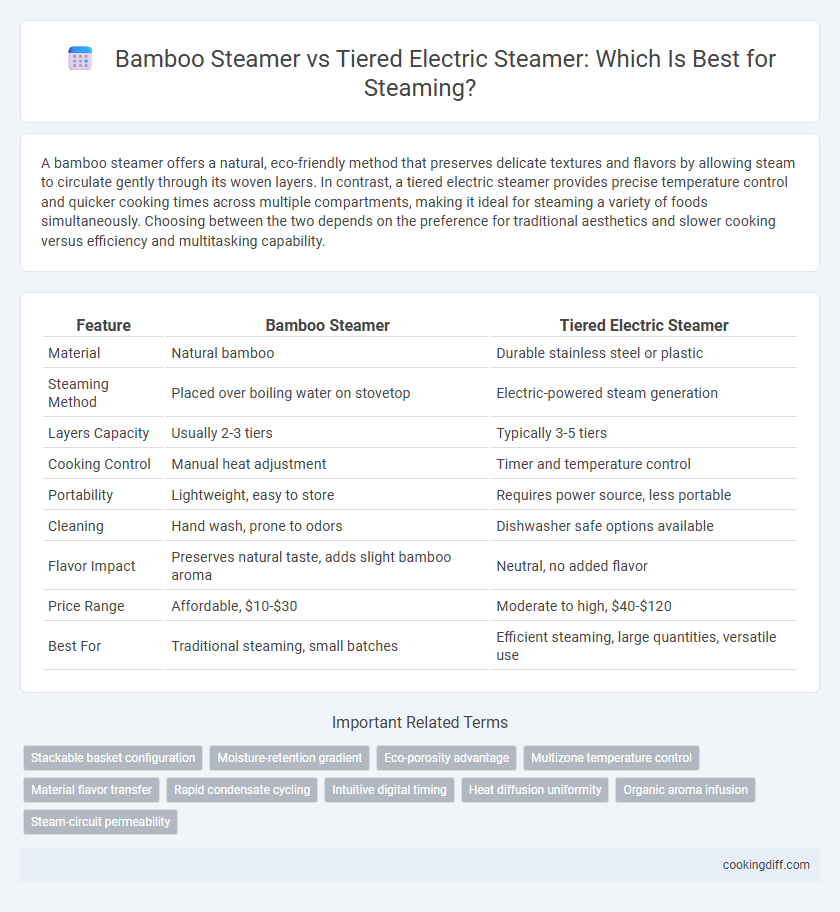 Bamboo Steamer vs Tiered Electric Steamer: Which Is Best for Steaming?