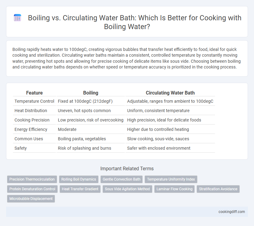 Boiling vs. Circulating Water Bath: Which Is Better for Cooking with Boiling Water?