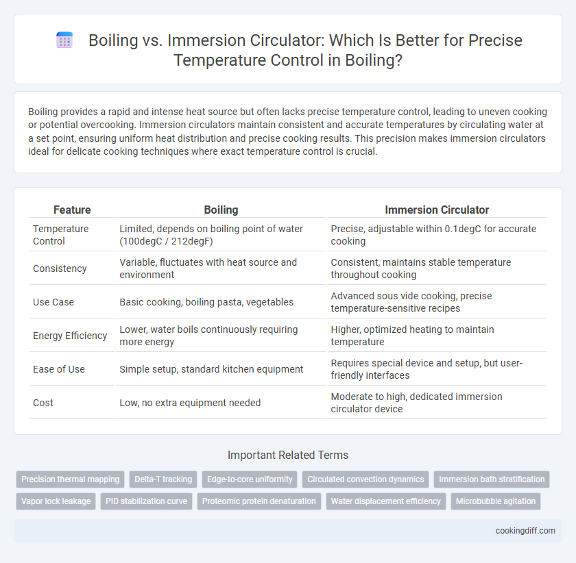 Boiling vs. Immersion Circulator: Which Is Better for Precise Temperature Control in Boiling?