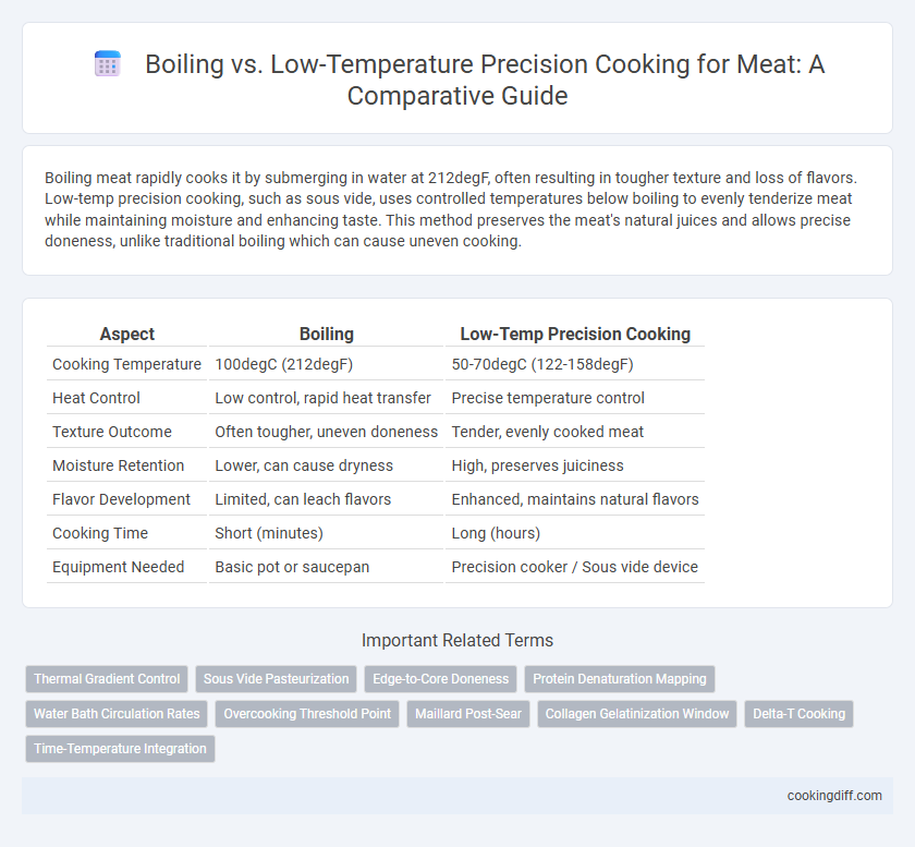Boiling vs. Low-Temperature Precision Cooking for Meat: A Comparative Guide