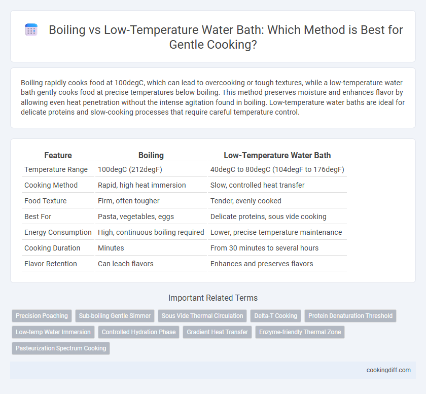 Boiling vs Low-Temperature Water Bath: Which Method is Best for Gentle Cooking?