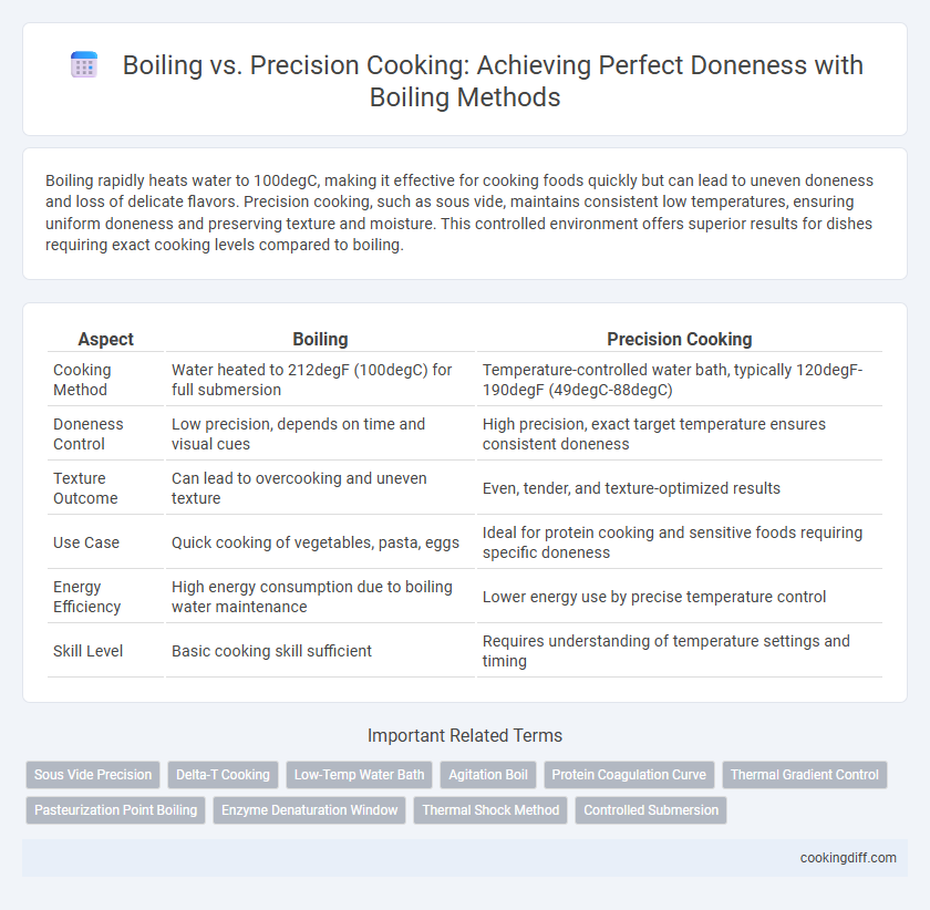 Boiling vs. Precision Cooking: Achieving Perfect Doneness with Boiling Methods