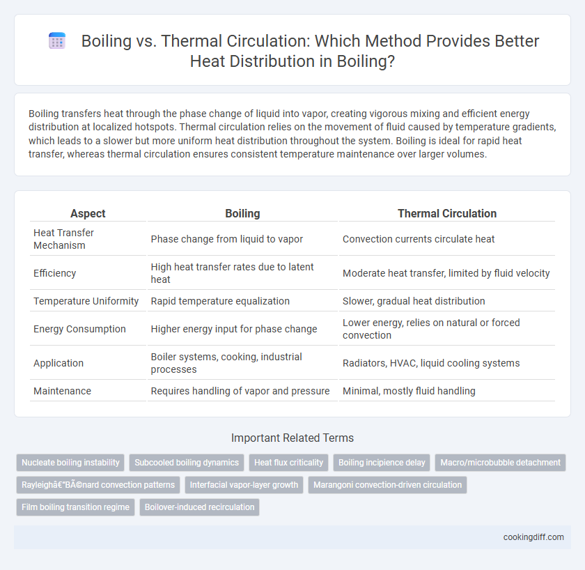 Boiling vs. Thermal Circulation: Which Method Provides Better Heat Distribution in Boiling?