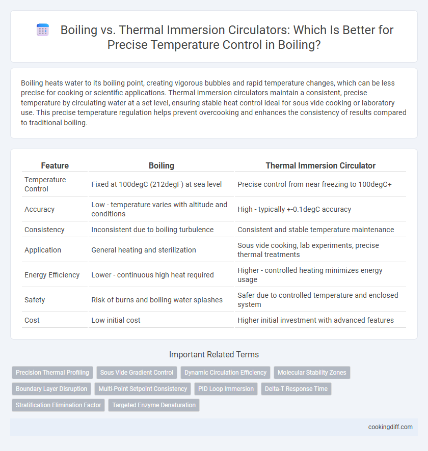 Boiling vs. Thermal Immersion Circulators: Which Is Better for Precise Temperature Control in Boiling?