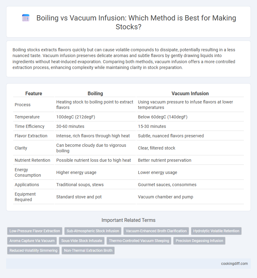 Boiling vs Vacuum Infusion: Which Method is Best for Making Stocks?