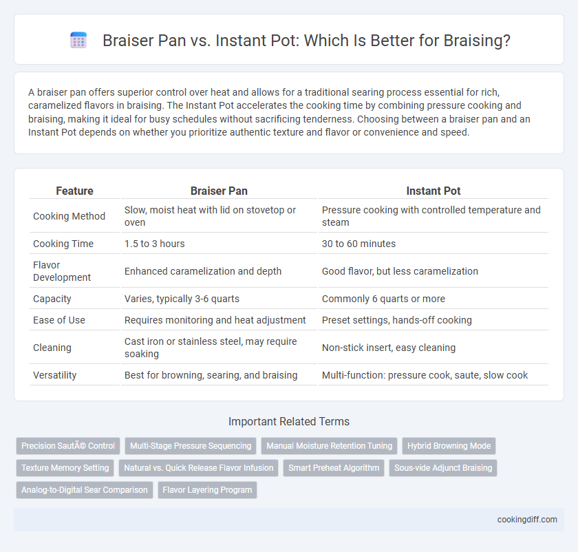 Braiser Pan vs. Instant Pot: Which Is Better for Braising?