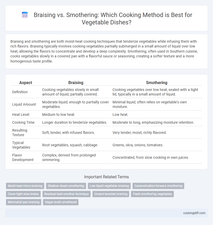 Braising vs. Smothering: Which Cooking Method is Best for Vegetable Dishes?