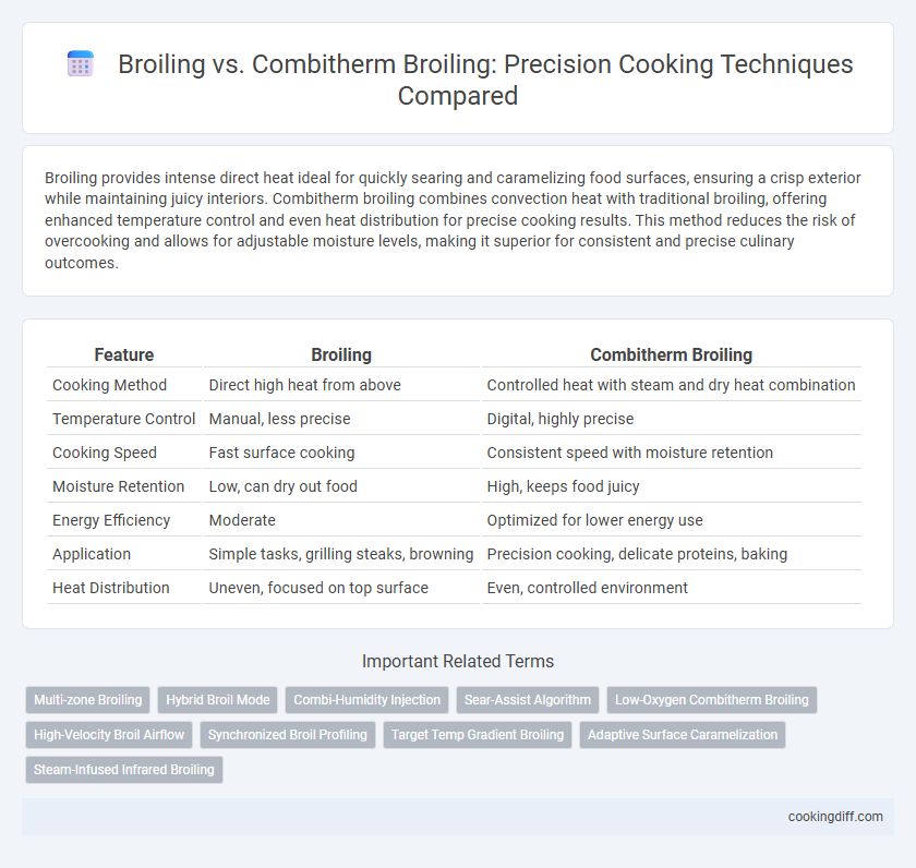 Broiling vs. Combitherm Broiling: Precision Cooking Techniques Compared