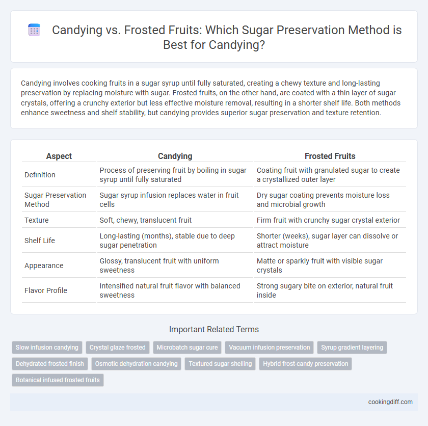 Candying vs. Frosted Fruits: Which Sugar Preservation Method is Best for Candying?